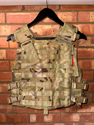 VIRTUS STV Body Armour Vest - All Sizes - British Army Multicam