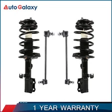 Set(4) Front Struts Assembly & Sway Bar Links For 2003-2008 Toyota Corolla 1.8L