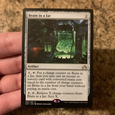 MTG Brain In A Jar FOIL Shadows Over Innistrad (SOI) Rare Card
