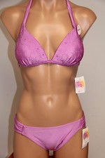 NWT Hula Honey Swimsuit Bikini 2 piece set Sz M Push-up LLC Classic