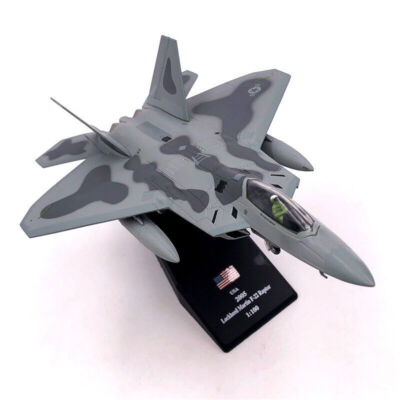 AMER USAF F-22 Raptor Stealth Air Superiority Fighter 1/100