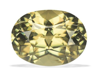 Dazzling 6.20ct Intense Olive Green Diaspore 100% natural earth mined Turkey
