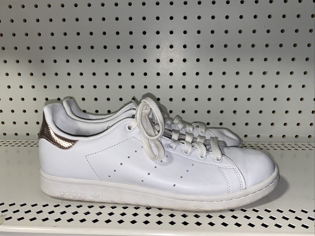 stan smith womens white rose gold