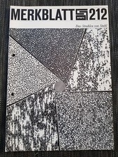 Merkblatt Stahl, Beratungsstelle f&uuml;r Stahlverwendung, 5 HEFTE