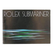 VINTAGE ROLEX SUBMARINER ENGLISH BOOKLET -30-6.81-594.26 USA