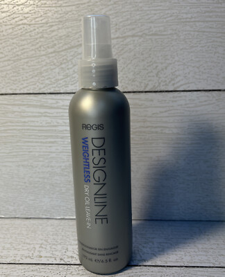REGIS DESIGNLINE Weightless Dry Oil Leave in Spray 6.5 oz