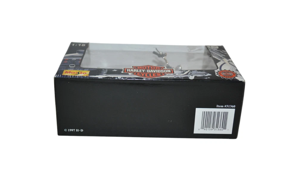 Harley Davidson XLH Sportster 1200 Evolution motocicleta 1:18 diecast 1997 Maisto Foto 3 de 4