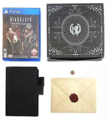 Resident Evil Origins Collection PS4 e-Capcom Limited Edition Biohazard