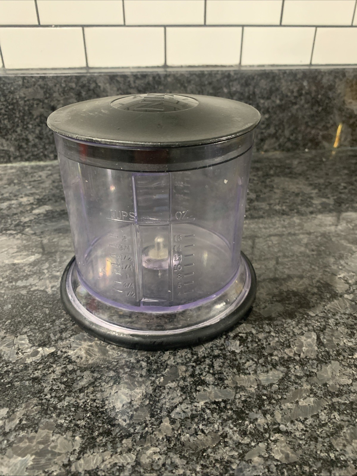 Master Prep 16 Oz Food Processor Bowl & Lid 2 Cup Capacity O