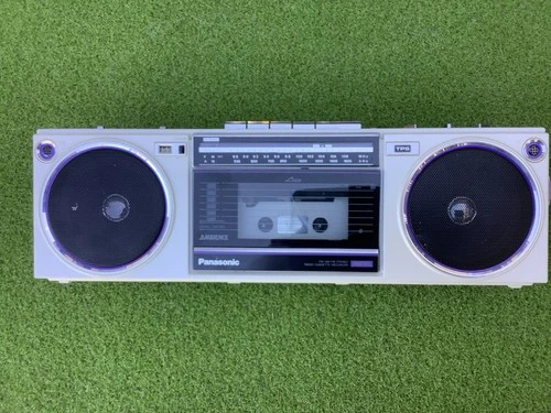 Panasonic RX-F20 Portable Stereo AM FM Radio Cassette Recorder Vintage.