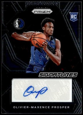 2023-24 Panini Prizm #RSI-OMP Olivier-Maxence Prosper Rookie Signatures Auto