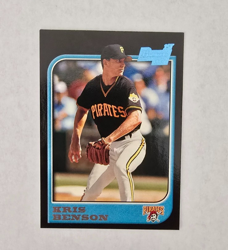 (ITEM C838) KRIS BENSON - 1997 BOWMAN #175 (RC)