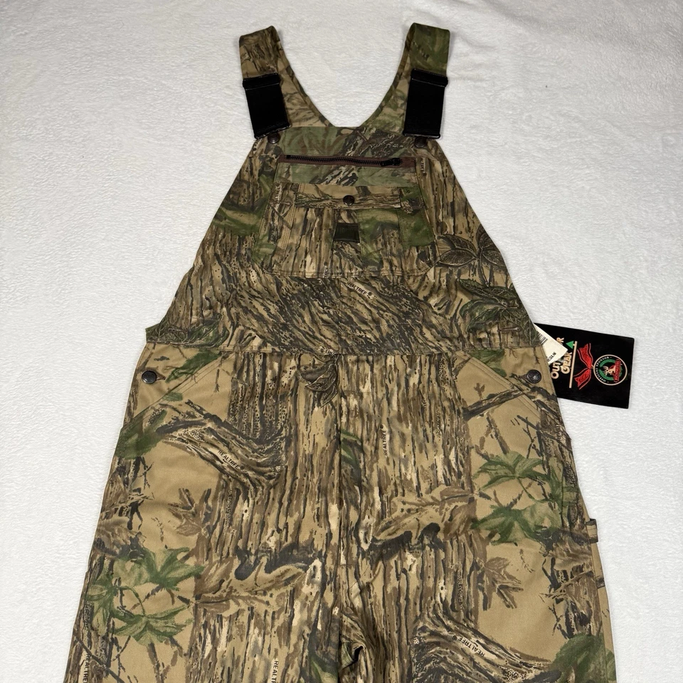 Vintage 1990’s Liberty Realtree Camo Overalls Deadstock NWT, Size 38x32 - Image 3 of 4
