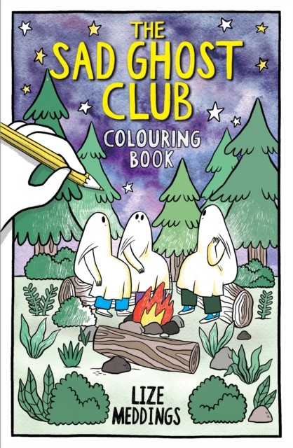 The Sad Ghost Club Colouring Book: A comfy cosy colouring book for all ages - Image 7