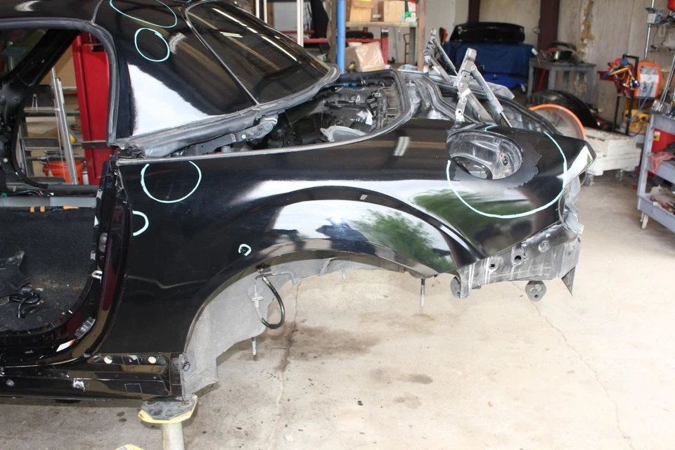 Conjunto de panel cuarto trasero izquierdo conductor Mazda Mx-5 Miata NC 07-15 Foto 4 de 4