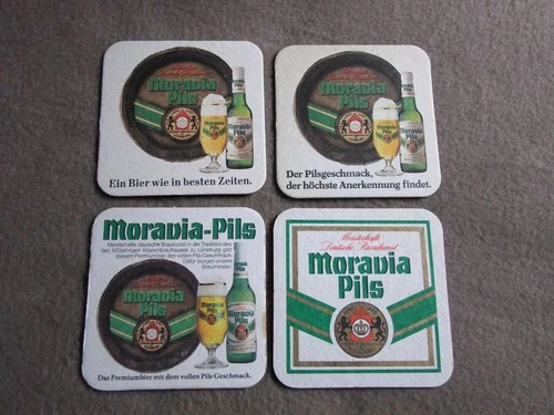 Beer mat, Moravia Pilsner
