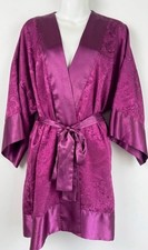 Vintage Victoria's Secret Gold Label Kimono Robe V-Neck Belted One Size