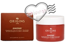 ORIGINS GINZING Energizing Gel Cream With Caffeine + Niacinamide 1oz/ 30ml NEW