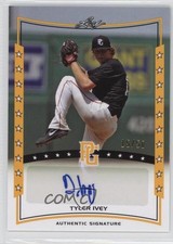2014 Leaf Perfect Game Showcase Gold 15/50 Tyler Ivey #A-TI1 Auto 0b2