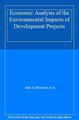 Economic Analysis of the Environmental Impacts of Development Pr