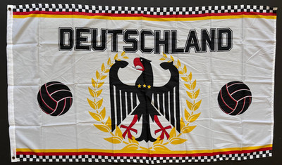 Deutschland Adler Fahne Flagge 150x90 Flag WM EM Fussball #550