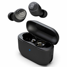 JLab JBuds Air True Wireless Bluetooth In-Ear Earbuds w/ Charging Case Black