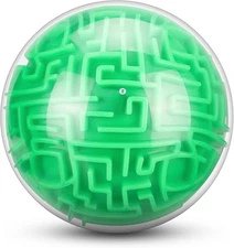 Sumind Maze Ball 3D Maze Puzzle Brain Teasers Games Gravity Plastic Handheld 3D 
