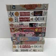 WWE/WWF VHS Bundle inc Hulk Hogan