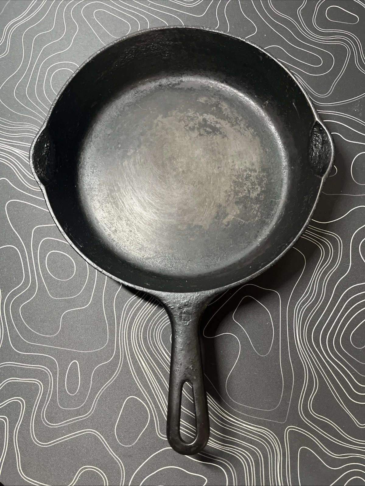 Griswold Small Logo Cast Iron Skillet No 6 Erie Pa USA 699