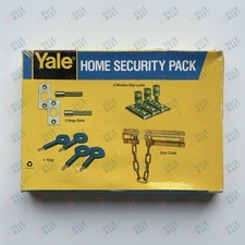 Yale Security Pack Kit Window Stay locks x8 Hinge Bolts x2 Door Chain x1 Keys x4