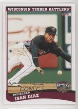 2016 Choice Wisconsin Timber Rattlers Isan Diaz #06 0g0