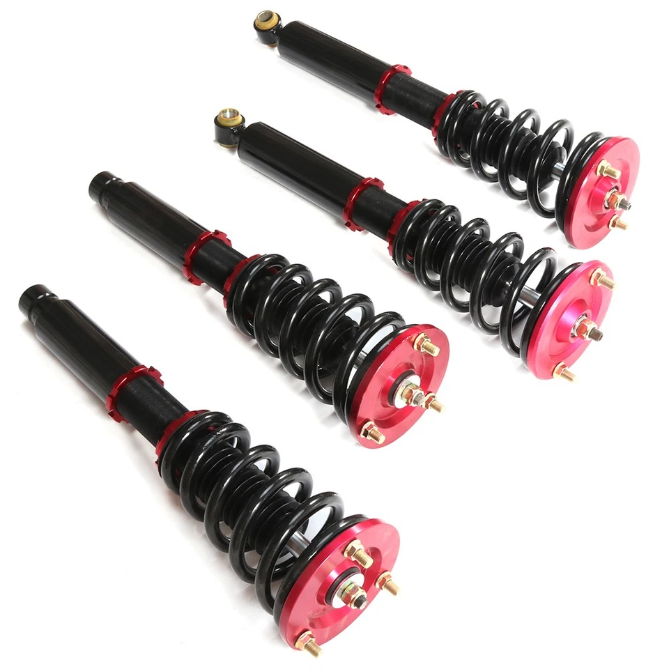 Fits 1994-99 Mitsubishi Eclipse Galant Coilovers Shocks Springs Kits Adj Height Foto 3 de 4