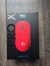 Logitech PRO X SUPERLIGHT Wireless Gaming Mouse - Red 910-006782 NEW UNOPENED
