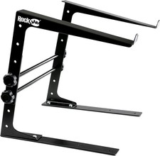 Rockjam Portable DJ Laptop Stand with Adjustable Height, Anti-Slip Design, Works