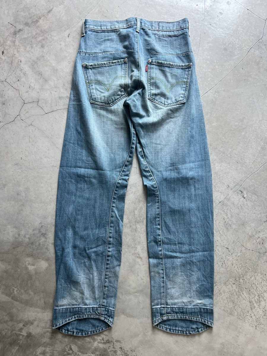 Vintage Levis Engineered Twisted Jeans Tag W28 Actual 28x30.5 | eBay