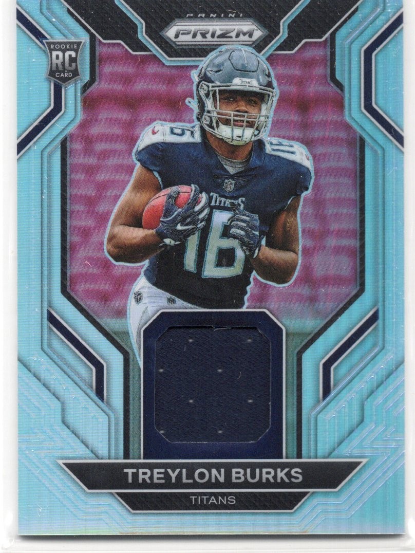 Treylon Burks Panini Prizm Rookie Gear #RGTB Base