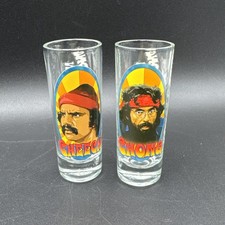 Cheech And Chong Homegrown Neca 2004 Shot Glass Set
