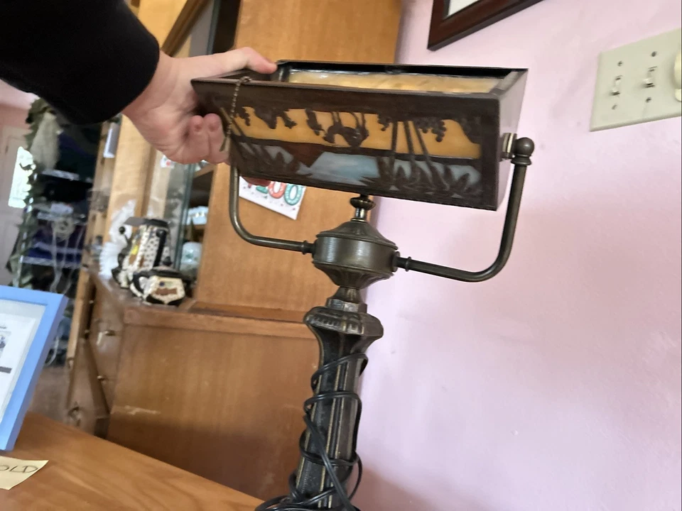 Lámpara de escritorio Mayda Tiffany Foto 4 de 4