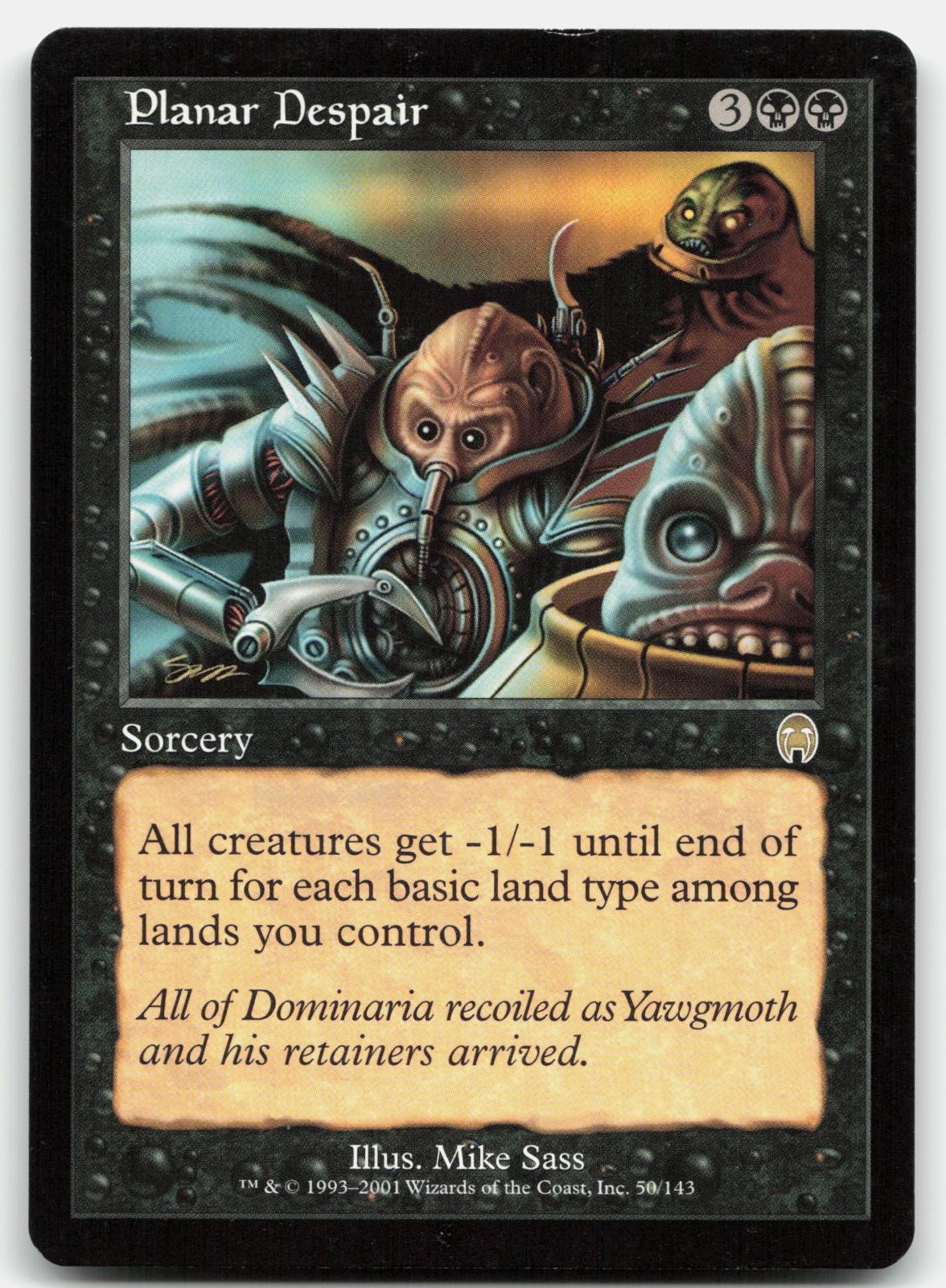 Planar Despair 50 Rare Apocalypse Magic: The Gathering Near Mint