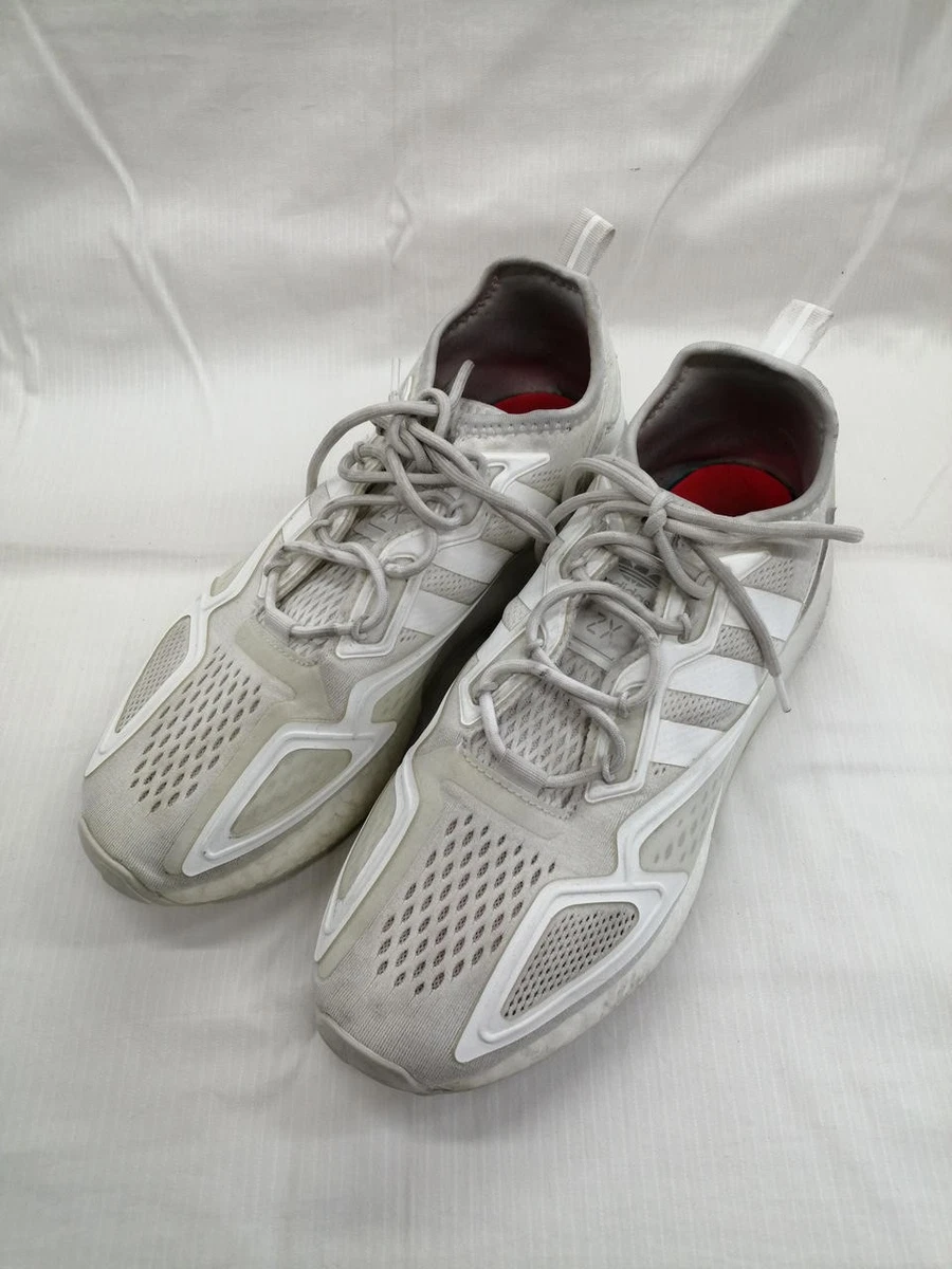 Adidas ZX 2K Boost Triple White for sale | eBay