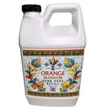 SICILIAN DERUTA ORANGE BLOSSOM LIQUID HAND SOAP REFILL 64 OZ HOME & BODY COMPANY