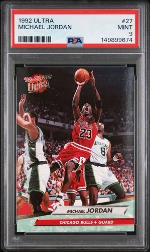1992-93 Fleer Ultra Michael Jordan #27 PSA 9
