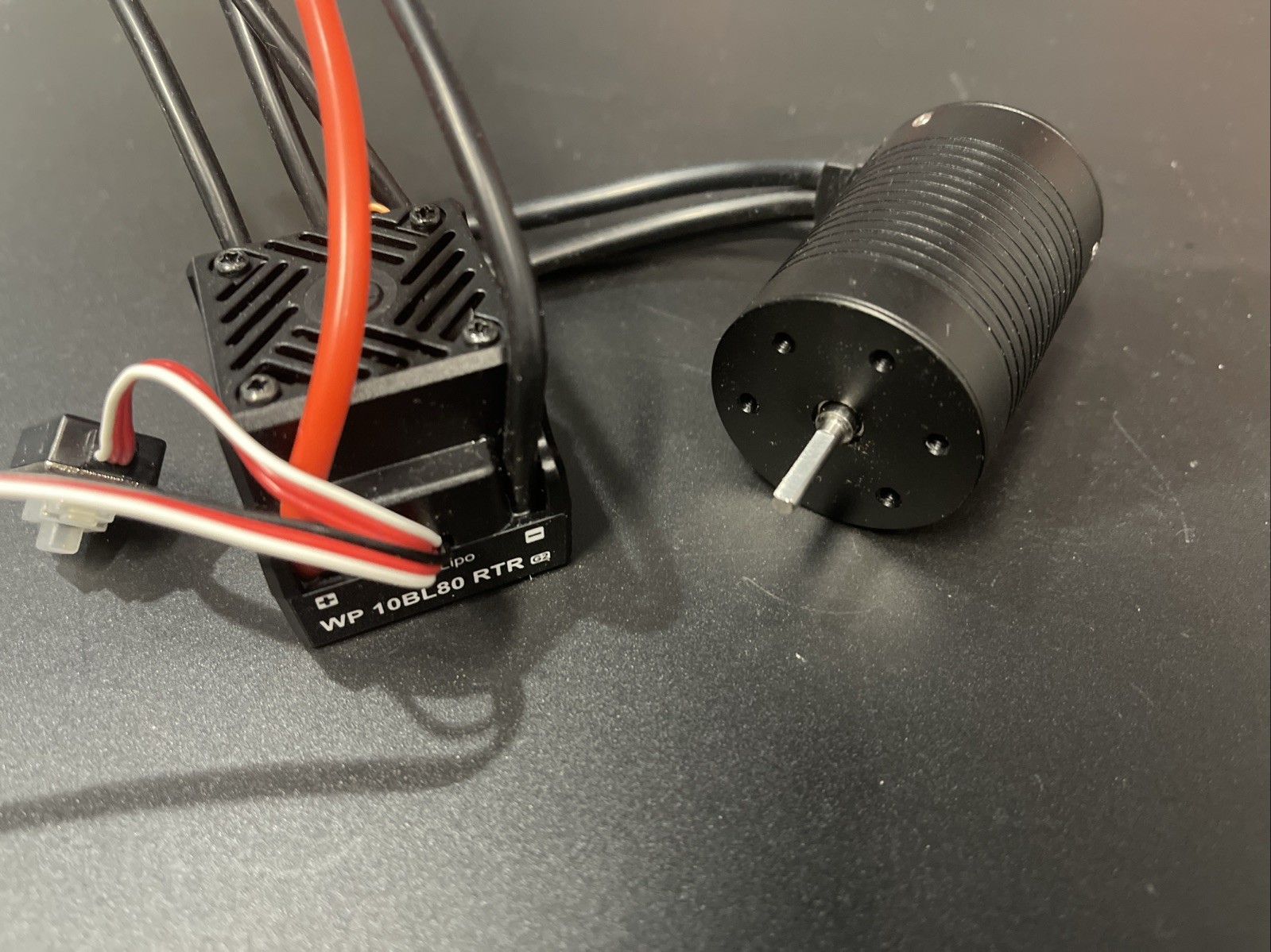 WP-10BL80 3652 4600KV Waterproof Brushless ESC Motor Combo For 1/10 RC Car Buggy