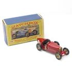 Supercharged Bugatti Type 35 Y-6 Vintage Lesney Matchbox Models Of Yesteryear