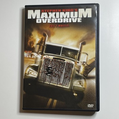 Maximum Overdrive (DVD, 1986, Widescreen) Stephen King Emilio Estevez - Tested