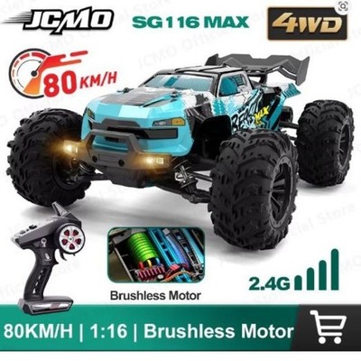 SG116MAX 80KM/H High Speed RC Auto Brushless 4WD Offroad Drift Fernbedienung