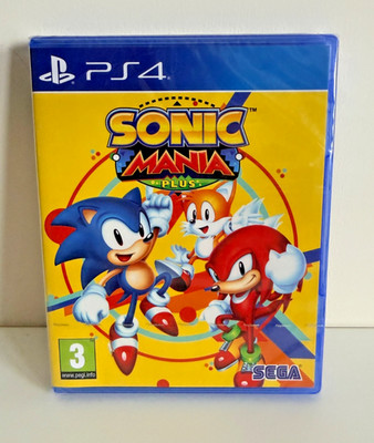 Sonic Mania Plus (PS4) PEGI 3+ Plattform - NEU & SEALED 1. Klasse Versand