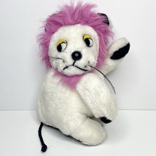 Vintage Ganz Bros Toys 7  Plush Lion Carnival Prize