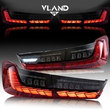 Pair For 2019-2022 BMW 3 Ser. G20 G80 M3 GTS Rear Lights LED Tail Lamps Start up