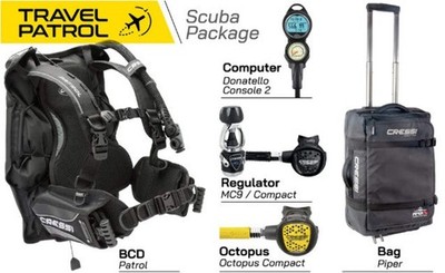 Cressi Travel Patrol Scuba Package
